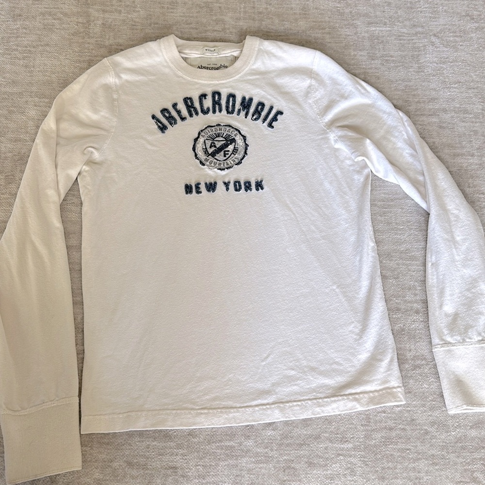 Abercrombie and Fitch New York. Vintage long sleeve shirt.